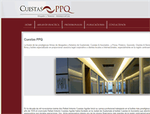 Tablet Screenshot of cuestasppq.com